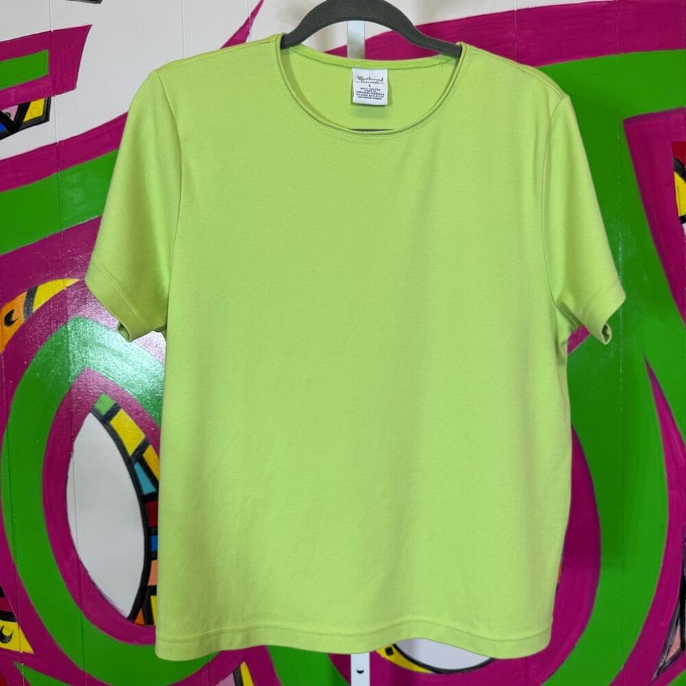 Westbound Essentials, Green T-Shirt. Size Large. Excellent condition!